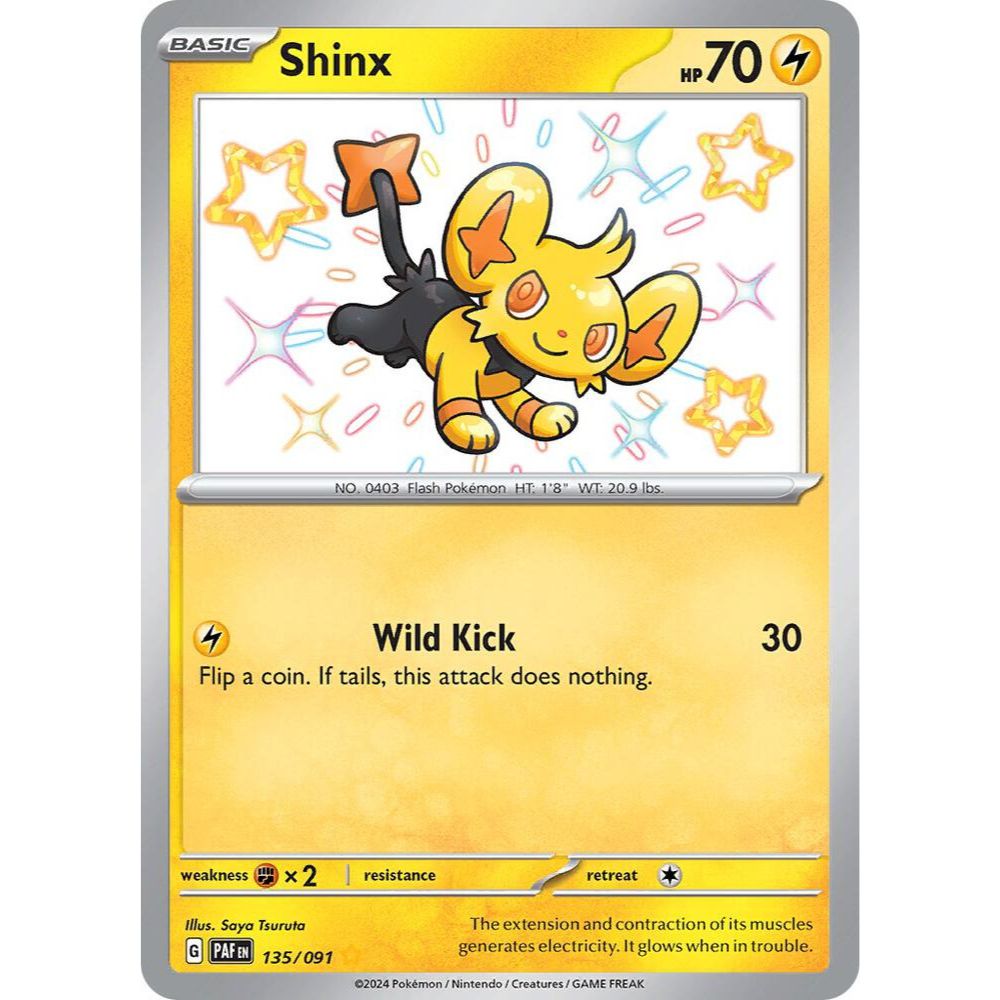 Shinx #135 Pokémon Paldean Fates