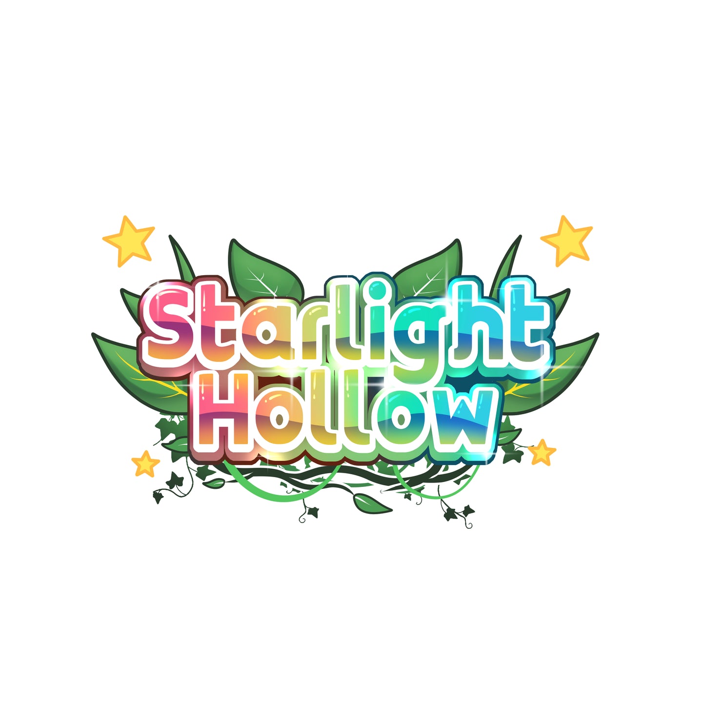 Starlight Hollow Sticker - 2x1 in